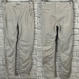 Drykorn for Beautiful People Women’s 27” Button Front Grey Slim Pants - Picture 1 of 12