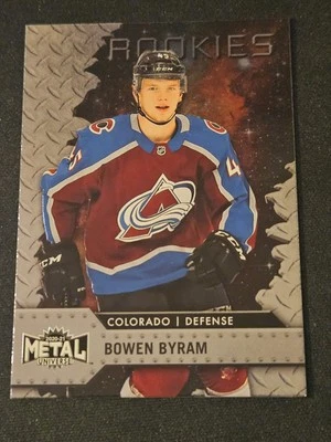 20-21 Skybox Metal Universe Bowen Byram Rookie 🚨🚨🚨 Buffalo Sabres  - Image 1 of 2