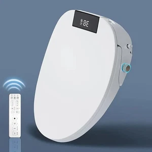 Smart Bidet Toilet Seat with Remote Control – Heated Seat, Unlimited Warm Water - Picture 1 of 4