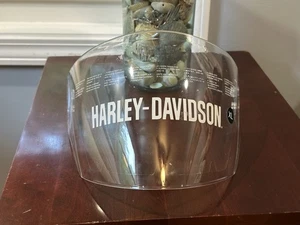 HARLEY DAVIDSON HJ-17 Replacement Helmet Shield Full Face Clear, Size XL NEW - Picture 1 of 5