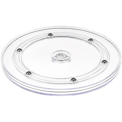 360 Degree Manual Rotating Display Stand For Small Items Stable Base Turntable - Image 1 of 4