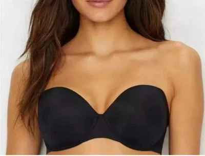 Sujetador con aros sin tirantes SPANX Up For Anything negro talla 40DDD NUEVO CON ETIQUETAS Foto 1 de 4