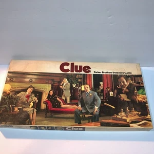 Juego de mesa de detective clásico vintage Clue Parker Brothers 1972 completo - Imagen 1 de 6