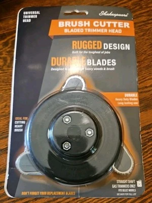 SHAKESPEARE BRUSH CUTTER BLADED TRIMMER HEAD UNIVERSAL - Image 1 of 4