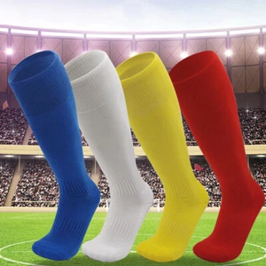 Men's Sports Football Baseball Soccer Long Over Knee High Socks Hockey Anti-slip - Picture 1 of 69