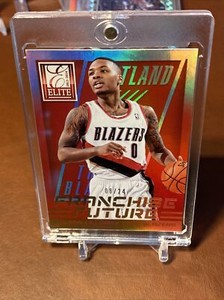 2013-14 Damian Lillard Panini Elite Franchise Future /24 Trail Blazers SP