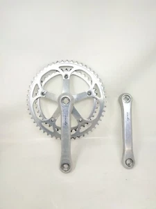 vintage guarnitura crankset Ofmega Master 42 52 Road corsa Bici Bike - Picture 1 of 3