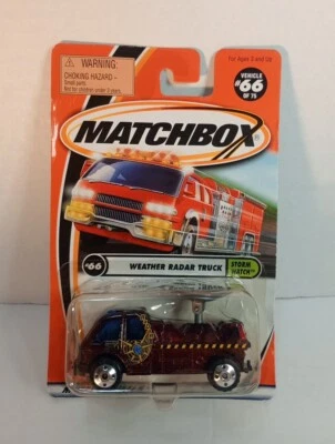 VTG. 2000 Matchbox #66 Weather Radar Truck UNOPENED - Image 1 of 4
