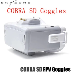 Skyzone Cobra SD 5.8GHz FPV 4.3" LCD Goggles Dual 2dD Antennas For RC FPV Drone - Picture 1 of 9