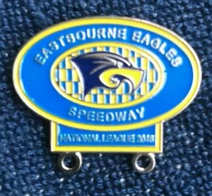 Speedway badge - Eastbourne Eagles 2015 - Ref 680 - Picture 1 of 1