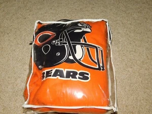 NEW OLD STOCK CHICAGO BEARS NFL FOOTBALL DECKE HUND / EHEMANN - Bild 1 von 3