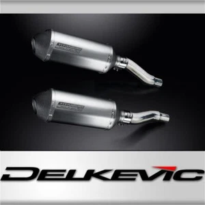 Kawasaki GPZ500S 1987-2007 260mm X-Oval Titanium Exhaust Silencer Can Kit - Picture 1 of 4