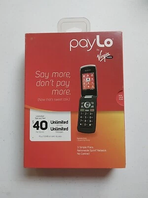 NOS Kyocera Kona S2151 - Black (Virgin Mobile) Cellular Flip Phone - Image 1 of 4