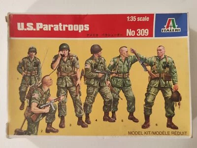 Italeri no. 309 - U.S. Paratroops - scala 1:35 - LL. - Immagine 1 di 3