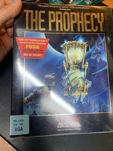 SEALED Sierra Coktel Vision The Prophecy MS-DOS 3.5" Big Box PC 1992 RARE Sealed - Picture 1 of 5