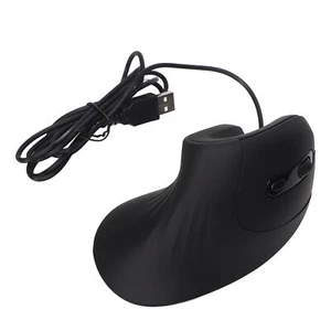 Wired Vertical Mouse 6 Buttons 800‑1200‑2400‑3200 DPI USB Wired Vertical Ergono - Picture 1 of 24