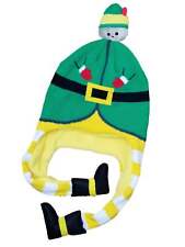 Men's Elf Little Helper Christmas Holiday Costume Hat Stocking Cap
