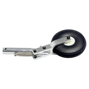 130x4mm Aluminum Spring Struts Landing Gear PU tyre 1P for RC Airplane Warbird - Picture 1 of 6