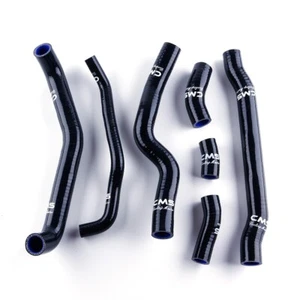 Black for 1997 1998 1999-2006 Honda VTR 1000 F Firestorm Silicone Radiator Hose - Picture 1 of 8