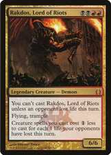 Magic the Gathering (MTG) Rakdos, Lord of Riots - Return to Ravinca - Multicolor