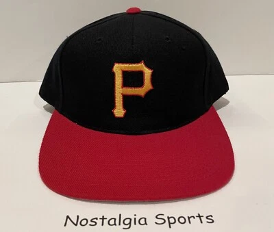 Vintage PITTSBURGH PIRATES Sports Specialties TEAM BLEND SNAPBACK HAT NEW OldStk - Image 1 of 4