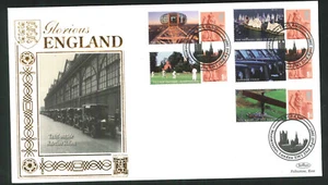 2007 Celebrating England Set di 2 FDC - Westminster, Londra SW1 Pmk - Spedizione Gratuita - Foto 1 di 2