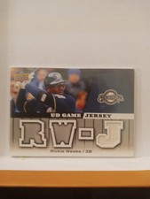 2009 Upper Deck - UD Game Jersey #GJ-RW Rickie Weeks (MEM)