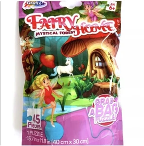 FAIRY HOME MYSTICAL FOREST Puzzle 45 Pcs 6+ New #1 - Picture 1 of 3