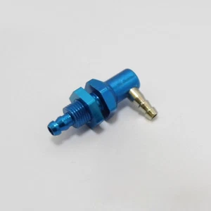 2x Fuel Nipples Oil Nozzles Aluminum Tank Filler Accessory for RC Boat Car Plane - Picture 1 of 5