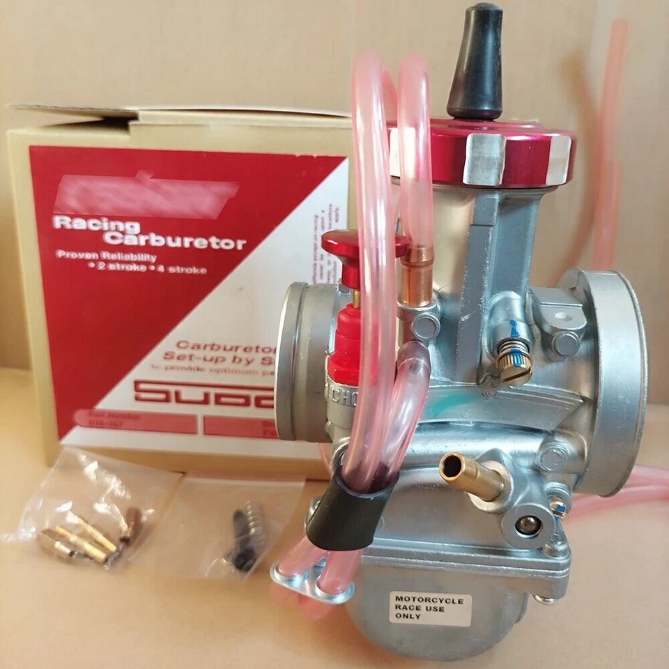 PWK38 38mm Carburetor for Keihin Honda Suzuki Yamaha Kawasaki KX250 CR250 RM250 - Image 1 of 4
