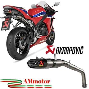 Akrapovic Honda Cbr 600 RR 2024 Terminale Di Scarico Moto In Titanio Omologato - Imagen 1 de 7