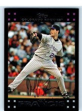 2007 Topps Pepsi #P198 Jeff Francis Very Good/Mint