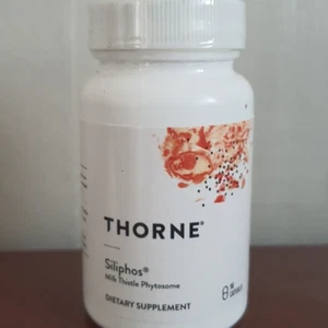 Thorne Siliphos Milk Thisle Phytosome Dietary Supplement 90 Cap * New Free Ship - Picture 1 of 1
