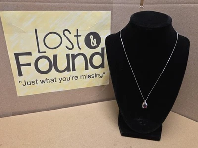 Alwand Vahan 10k Yellow Gold & Sterling Silver Red Diamond Necklace - Image 1 of 4