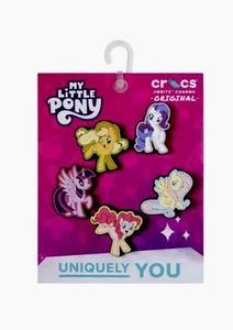 My Little Pony 5 Pc Set Twilight Sparkle Incl Crocs Authentic Jibbitz Charms New - Picture 1 of 4