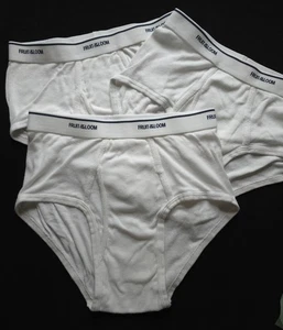 NEW Fruit of the Loom Tighty Whities Mens Size MED Briefs Underwear WO/Package  - Picture 1 of 5