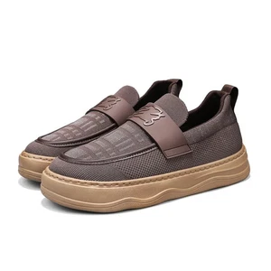 Tenis planos informales de malla transpirable para hombre al aire libre zapatos para caminar de moda - Imagen 1 de 17