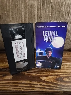 Lethal Ninja VHS VIDMARK Martial Arts Action Movie - Image 1 of 4