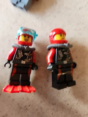 LEGO Scuba Divers cty0599 cty0559 60090 Deep Sea Explorers Lot of 2 - Image 1 of 3