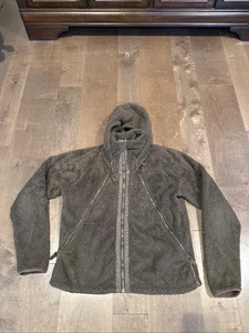Kuhl Flight Jacket Women's Size XL Brown Pile Fleece Full Zip Pockets Hooded - Bild 1 von 3