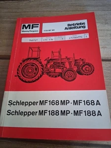 Massey Ferguson Schlepper MF168MP/A + MF188 MP / A Betriebsanleitung - Bild 1 von 1