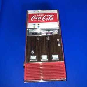 1996 Vintage Coca Cola Musical Vending Machine Bank Lights Up Plays Song Sounds - Picture 1 of 24