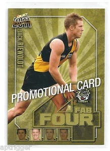 2011 Champions Promo Card (FFG50) Jack RIEWOLDT Richmond - Picture 1 of 1