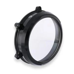 CNC Racing black clear oil clutch cover Ducati Streetfighter V4 2020-2024 - Picture 1 of 5