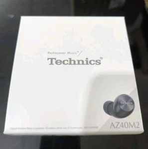Technics EAH-AZ40M2EK Wireless Earbuds Multipoint Bluetooth,NEW - Picture 1 of 3