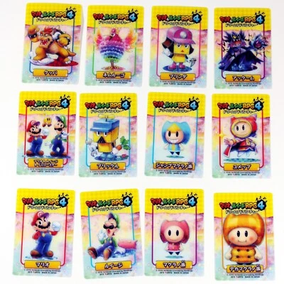 Set 12 x Mario & Luigi Cards RPG 4 : Dream Adventure [JAP] Nintendo / T-Arts - Image 1 of 4