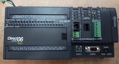Koyo DirectLogic 06 D0-06DR + F0-CP128, H0-ECOM100, H0-CTRIO - Image 1 of 3