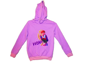 Girl's Kid’s Hoodie Purple Honk Size S - Picture 1 of 4