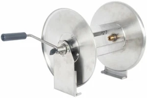 Carrete de manguera de acero inoxidable MTM Hydro de 40 metros Lavado con agua a alta presión 400 bar - Imagen 1 de 1