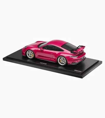 1/18 Porsche 911 (992) GT3 Ruby Star Pink Rare W Display Case. 1/222 - Image 1 of 2